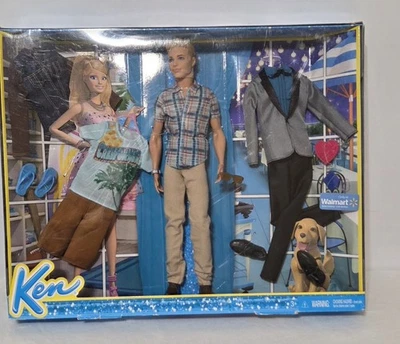 Barbie Fashionistas Ken 2014 Muñeca y 3 Modas Set Walmart Exclusivo Caja Abierta Foto 1 de 4