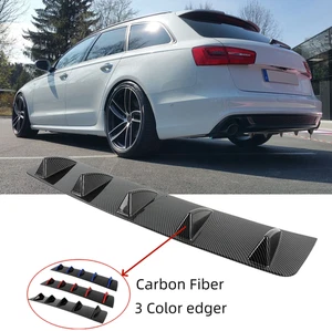 Carbon Optik Heckdiffusor Spoiler Diffusor Lippe für Audi A6 4G S-Line C7 RS6 - Bild 1 von 16