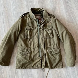 Abercrombie & Fitch Herren Feldjacke Y2K Military Green Rarität 90er Vintage Large - Bild 1 von 8