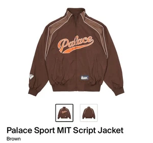 Palace Sport MIT Script Jacket - Brown BNWT - Picture 1 of 11
