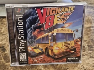 Playstation 1 Vigilante 8 PS1 CIB Nice Case ** Tested And Played - Picture 1 of 9