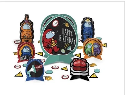 Kit de decoración de mesa Amscan Spies in Space Foto 1 de 3