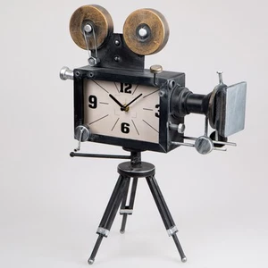 Orologio Parete Antico Oro Con IN Movimento Zahnrädern D.46cm Vetro + Metallo - Imagen 1 de 2