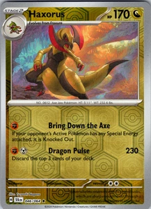 Haxorus Reverse Holo 046/064 SV: Shrouded Fable Rare - NM - Bild 1 von 2