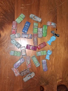 Lot Of 27 Vintage Tootsie Cars Metal Jaguar - Picture 1 of 7