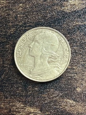 1992 France 10 Ten Centimes Actual Coin TB2836* - Image 1 of 2