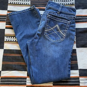 Jeans Ariat R.E.A.L tiro perfecto rosa corte bota. Western Wear. Talla grande 35/32.  - Imagen 1 de 10