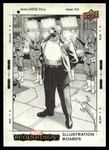 2022 Upper Deck Marvel Beginnings Illustration Boards Arnim Zola #IB-77 A34 - Picture 1 of 2