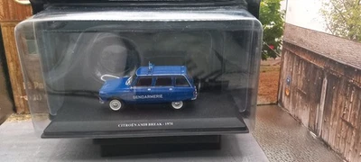 Citroën AMI 8 break  1970 gendarmerie - 1/43 Altaya - Photo 1/4