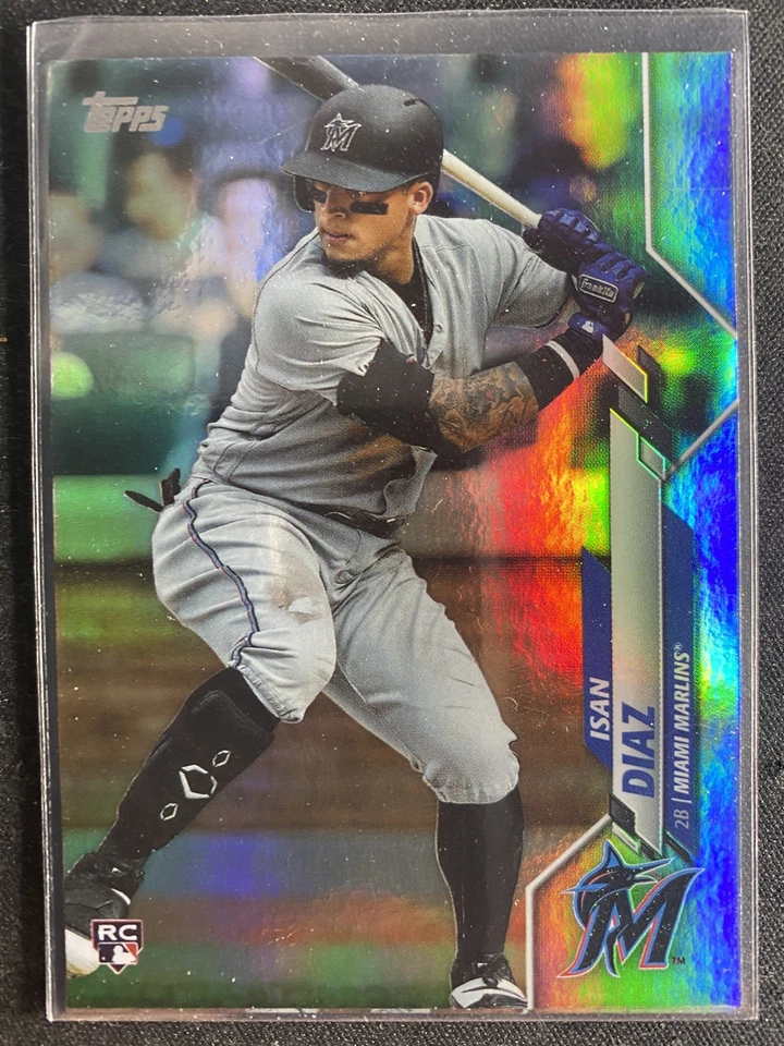 Diaz, Isan - 2020 Topps Series 1 - Rookie - Rainbow Foil - Image 1 of 1