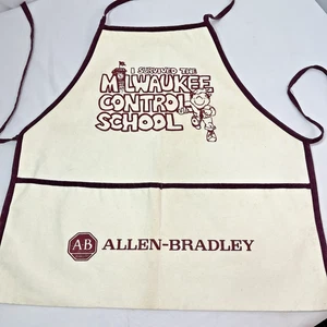 Vintage Youth Novelty Apron I Survived The Milwaukee Control School Pockets - Picture 1 of 10