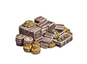 Harburn Hamlet FL133 OO gemischte unbeladene Ladung - Bild 1 von 1