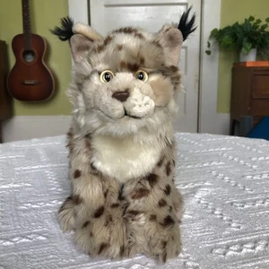 Ganz Webkinz Signature Endangered Iberian Lynx Plush No Code 11" Retired Rare - Picture 1 of 11