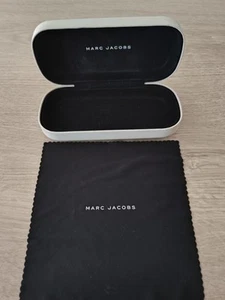 Marc Jacobs Étui A Lunette Blanc Vide Rigide ( Petit Prix) - Imagen 1 de 4