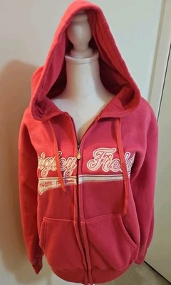 Толстовка женская Wrigley Field 100 лет розовая на молнии размер маленький Chicago Cubs - Изображение 1 из 3