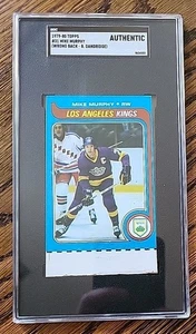 1979-80 Topps Bob Dandridge π With π HOCKEY Card On Front? Crazy Factory Error - Picture 1 of 2
