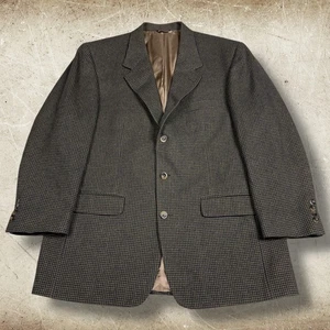 Vintage Pincus Brothers Maxwell 100% Kamelhaar Blazer Mantel Gr. 44R Hahnentritt - Bild 1 von 14