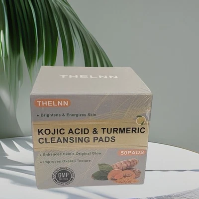Kojic Acid and Turmeric Cleansing Pads 50 pads - Image 1 of 4