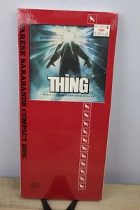 Ennio Morricone - The Thing 1982 Original Soundtrack Film Score Long Box CD - Foto 1 di 12