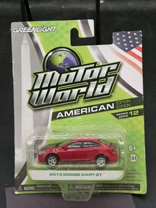 dodge dart gt 2013 motor world limited series 11 Greenlight 1:64 Diecast Car Toy - Picture 1 of 2