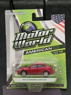 dodge dart gt 2013 motor world limited series 11 Greenlight 1:64 Diecast Car Toy - Image 1 of 2