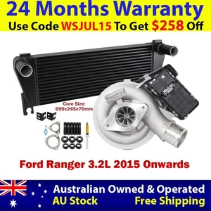 Upgrade Billet Turbo Charger With 70mm Intercooler For Ford Ranger 3.2L 2015- - Picture 1 of 12