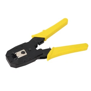 Netzwerkdraht-Crimpzange Abisolierzange Tragbar Multifunktional Professionell♪ - Afbeelding 1 van 24