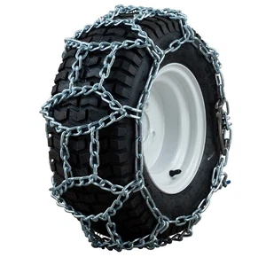 H-Muster Schneefräse 5,5 mm 18-8.50-10 Rasentraktor Reifenketten - Bild 1 von 1