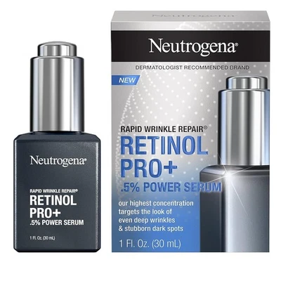 Neutrogena Rapid Wrinkle Repair Retinol Pro+ 0.5% Power Serum - Fabricado na França - Imagem 1 de 4