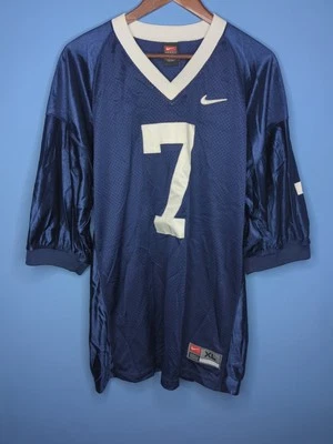Nike Penn State Lions #7 XL Vintage Blue White Ncaa Football Jersey - Image 1 of 4
