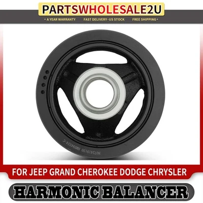 Equilibrador armónico de motor para Jeep Grand Cherokee 2005 2006-2010 Dodge Charger Foto 1 de 4