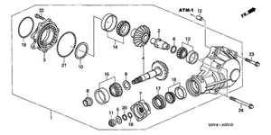 Genuine Honda Genuine Honda Transfer Assembly 29000-PVG-000 29000-PVG-000 - Picture 1 of 1
