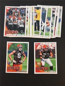 2010 Topps Cleveland Browns Team Set 14 Karten - Bild 1 von 1