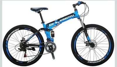 Bicicletas de montaña plegables EUROBIKE 26 pulgadas para adultos hombres y mujeres G6 Foto 1 de 4