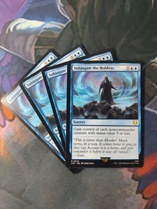 Subjugate the Hobbits x 4 | 7% Off 2+ | UB: Lord of the Rings | NM | MTG - Picture 1 of 1