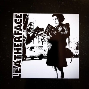 Leatherface Logo 4 x 4" Waterproof Vinyl Sticker [💪 HQ Durability] Mush UK Punk - Picture 1 of 5