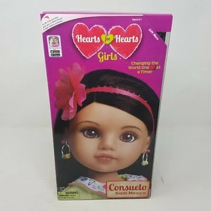 Muñeca Hearts for Hearts Niñas Consuelo De México Corazones 4 Corazones Étnica 2017 - Imagen 1 de 6