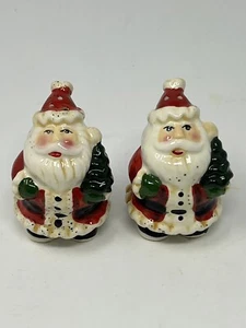 Vintage Weihnachten Weihnachtsmann Salz & Pfefferstreuer - Bild 1 von 6