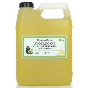 Extra Virgin Avocado Oil Unrefined Raw 100 %Pure Organic Cold Pressed 2oz-Gallon - Picture 1 of 23