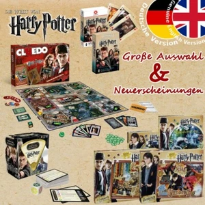 Harry Potter Juego de Mesa Puzzle Cartas Quiz Trivial Pursuit Cluedo Nuevo - Imagen 1 de 10