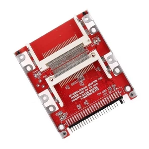 Dual CF Compact Flash to 44 pin IDE 2.5" Male Adapter - UK seller - Picture 1 of 1