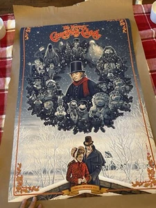 Muppet Christmas Carol CA Martin Art Print Movie Poster NT Mondo Variant EDT 75 - Picture 1 of 9