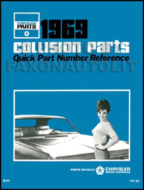1969 Dodge Body Parts Book Coronet Super Bee Charger Dart Polara Monaco Swinger - Image 1 of 1