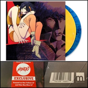 COWBOY BEBOP 2x LP Yellow Blue Vinyl Mondo Edition SEALED Yoko Kanno SEATBELTS - Picture 1 of 6