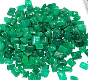 Lote de 250 quilates Piedras Preciosas Naturales Esmeralda Verde Colombiana MUZO SIN TRATAR AA+ - Imagen 1 de 11