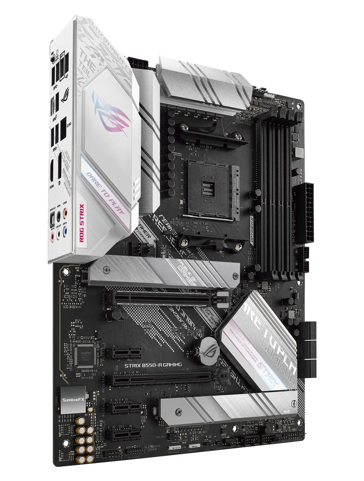 ASUS ROG STRIX B550-A GAMING AMD B550 ATX DDR4-SDRAM Motherboard - Imagen 1 de 4