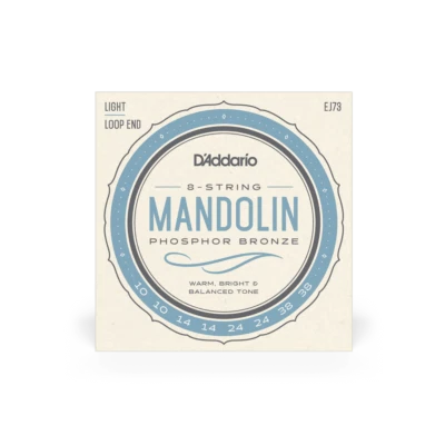 D'Addario Mandolin 8 String EJ73 Phosphor Bronze 10-38 Gauges - Image 1 of 4