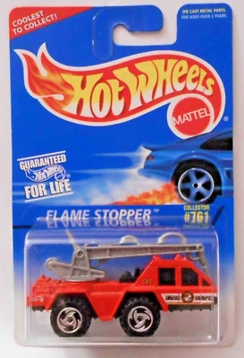 Rolha de chama Hot Wheels 1997 First Editions #761 - MOC - Imagem 1 de 4