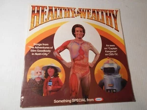 Slim Goodbody Healthy Is Wealthy LP Vinyl New Sealed Captain Kangaroo Kraft CBS - Imagen 1 de 13