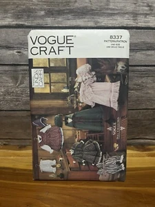 VOGUE Craft Sewing Pattern 8337 Linda Carr 18" Doll Clothes Collection 1992 - Picture 1 of 4